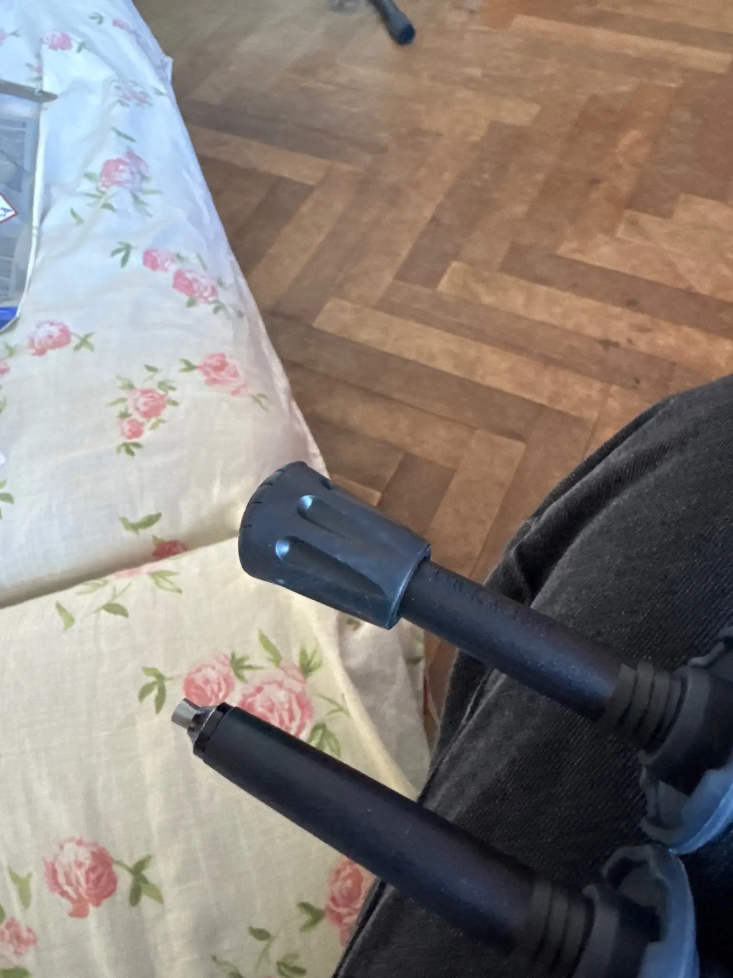 Foto de un comprador: Regatones de goma para bastón, en paquetes de 1, 5 o 10