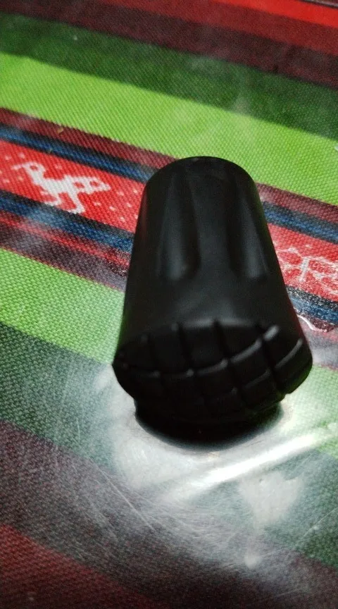 Foto de un comprador: Regatones de goma para bastón, en paquetes de 1, 5 o 10