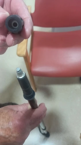 Foto de un comprador: Regatones de goma para bastón, en paquetes de 1, 5 o 10