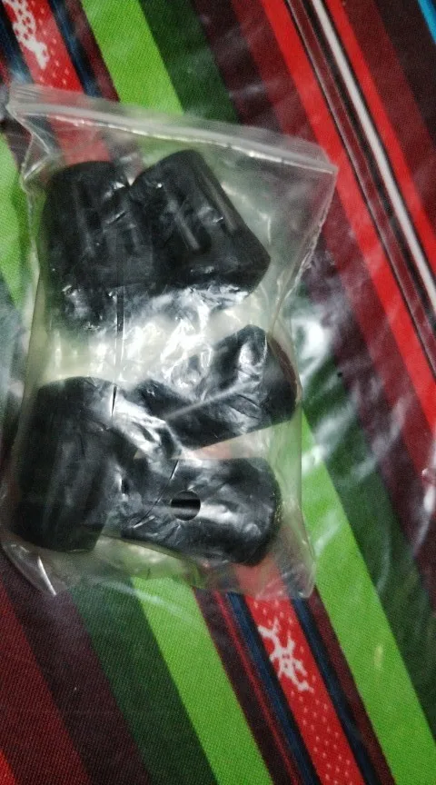 Foto de un comprador: Regatones de goma para bastón, en paquetes de 1, 5 o 10