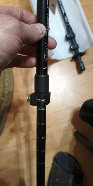 Foto de un comprador: Bastón para adulto mayor y senderismo: par telescópico