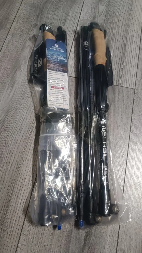 Foto de un comprador: Bastón para adulto mayor y senderismo: par telescópico
