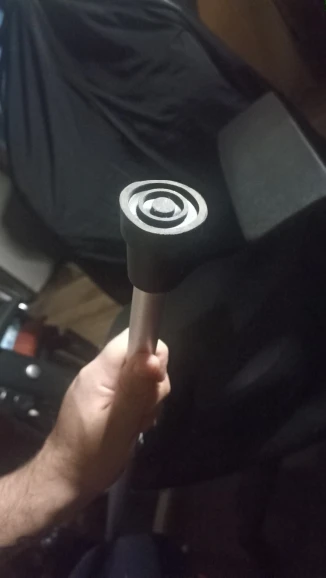 Foto de un comprador: Regatón de goma antideslizante para bastón y muleta, 19 mm