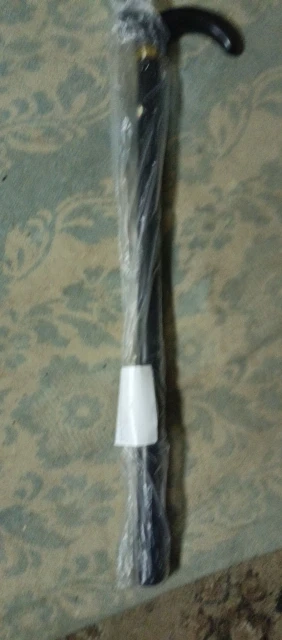 Foto de un comprador: Bastón ortopédico ajustable de aluminio, de 75 a 90 cm