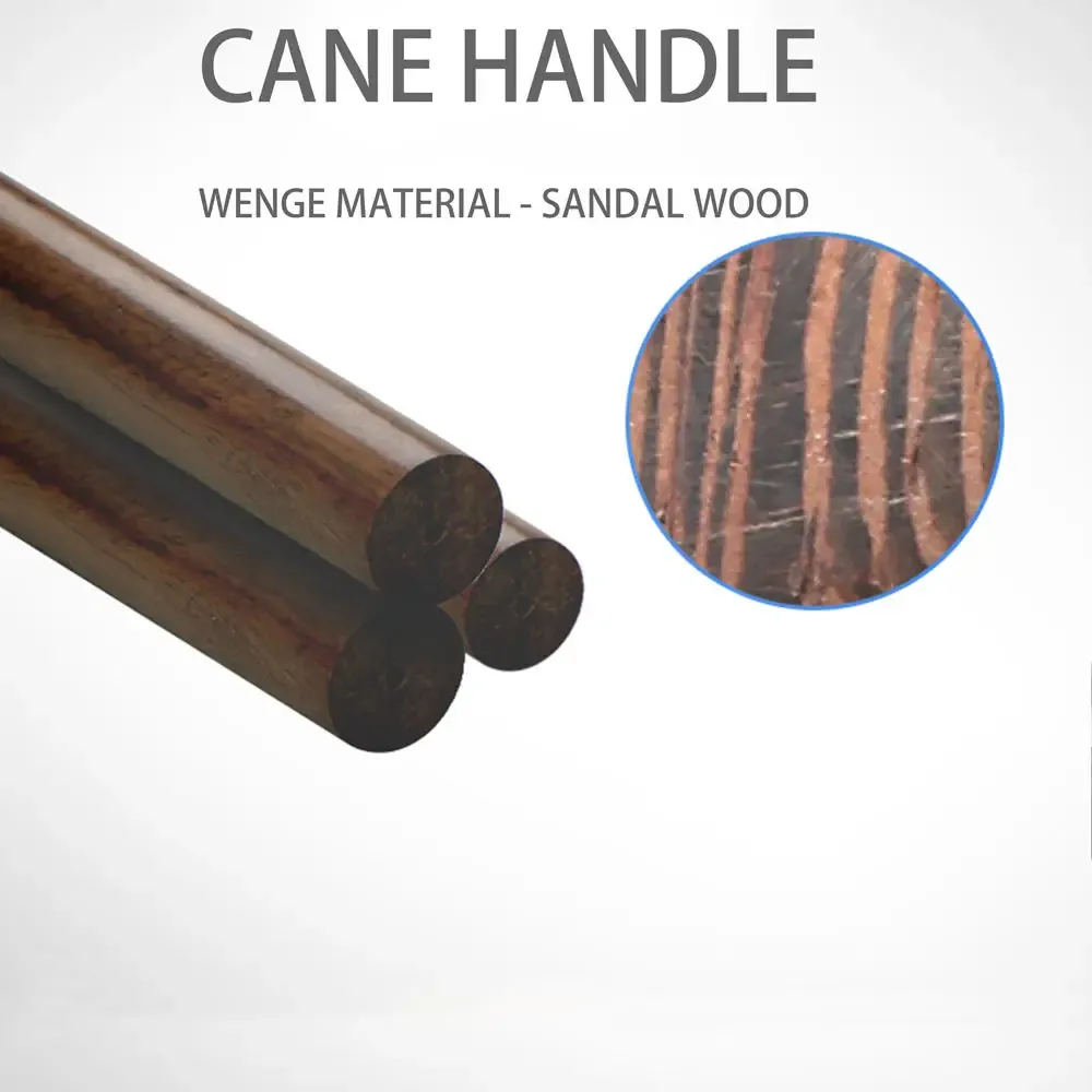Bastón de fibra de carbono con mango de madera – vue 6