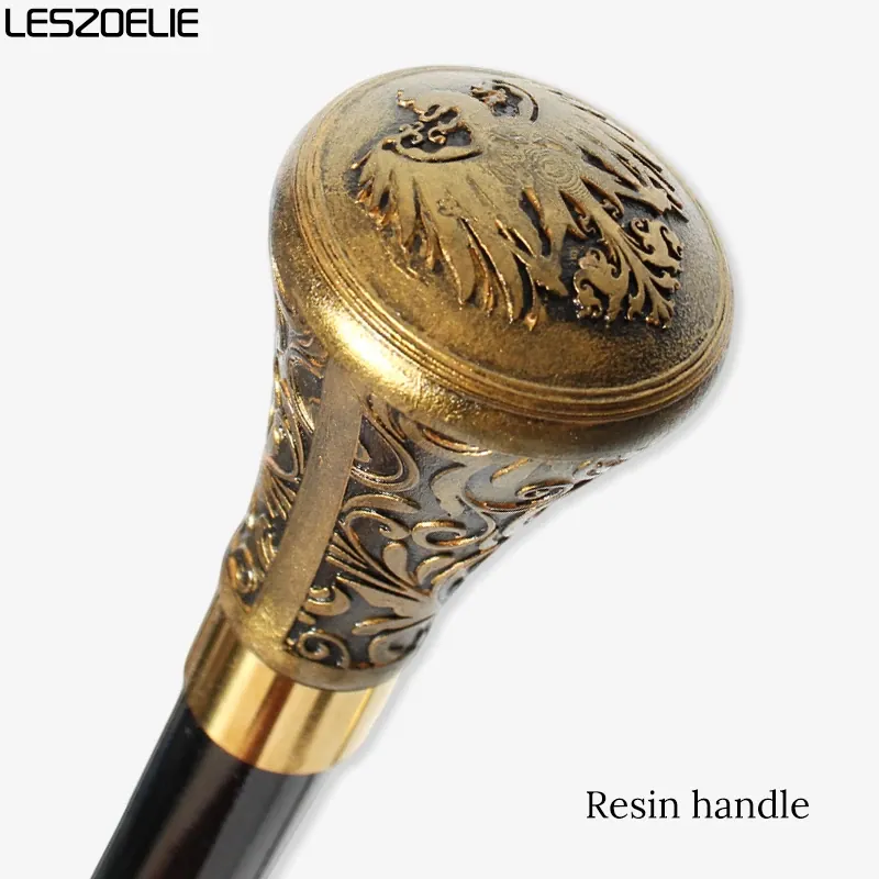 Bastón de madera elegante con diseño de águila prusiana – vue 3