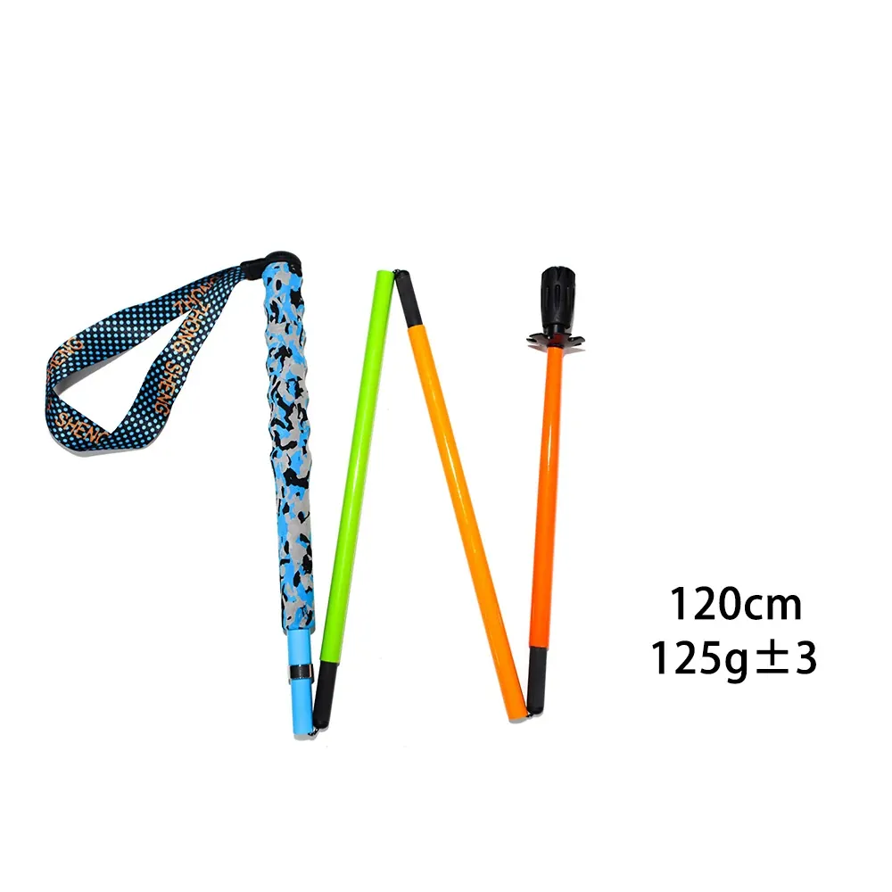 Bastón de Trekking Ultraligero de Fibra de Carbono 5 – 120 cm, 1 pièce