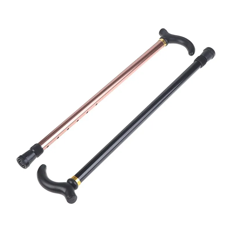 Bastón ortopédico ajustable de aluminio, de 75 a 90 cm – Mango en forma de T