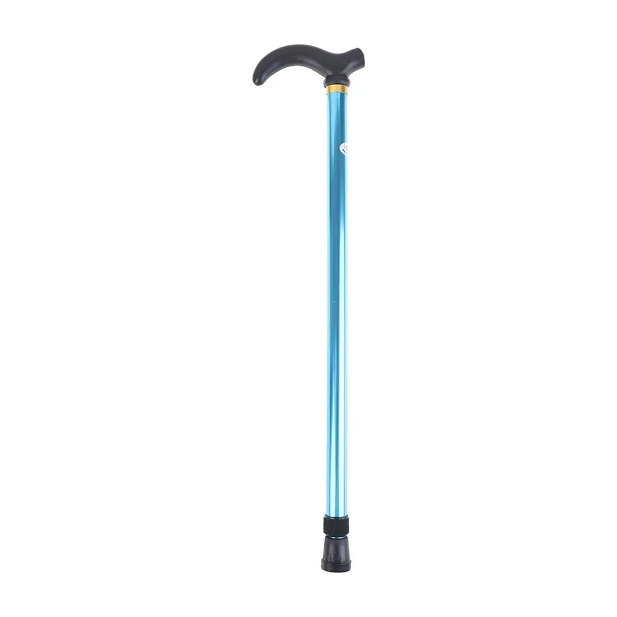 Bastón ortopédico ajustable de aluminio, 75–90 cm – azul