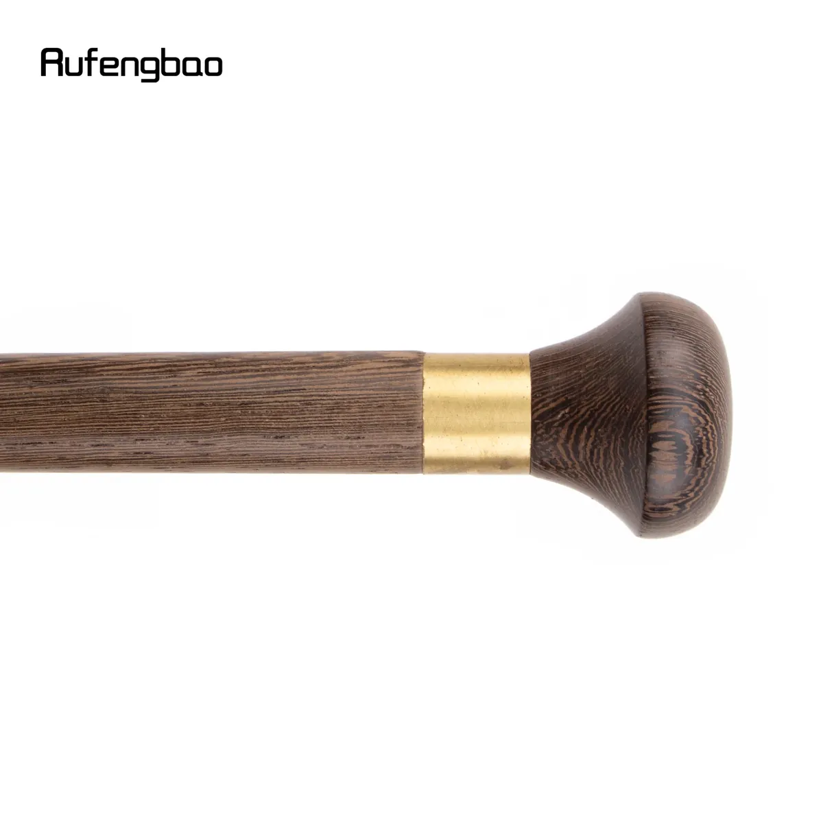 Bastón para caminar de moda tradicional de madera marrón – vue 6