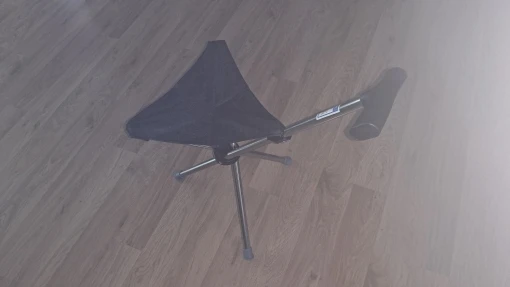 Foto de un comprador: BastÃ³n silla plegable con estructura de acero