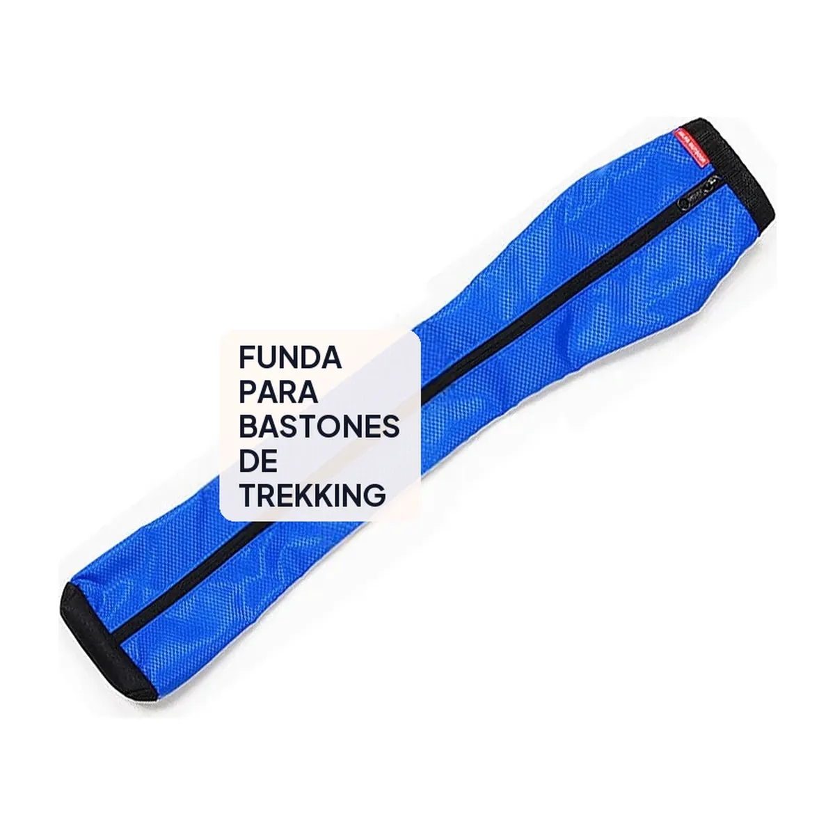 Bastón de trekking: bolsa plegable de nailon para 2 bastones – vue 4