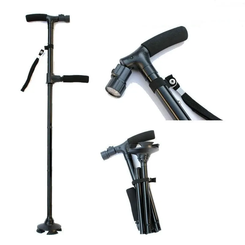 Bastones de Trekking plegables para personas mayores bastón telescópico – vue 1