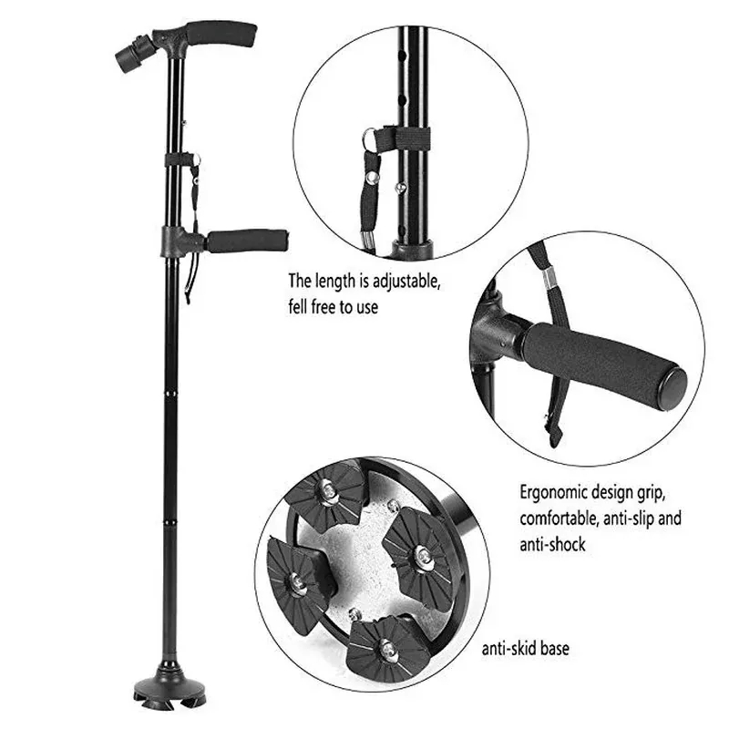 Bastones de Trekking plegables para personas mayores bastón telescópico – vue 4