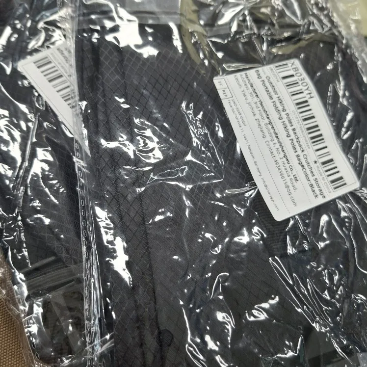 Foto de un comprador: Bastón de trekking: funda plegable para guardar dos