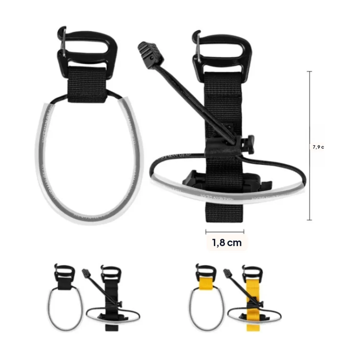 Correas para bastón: soporte de fijación para mochila, nailon – vue 6