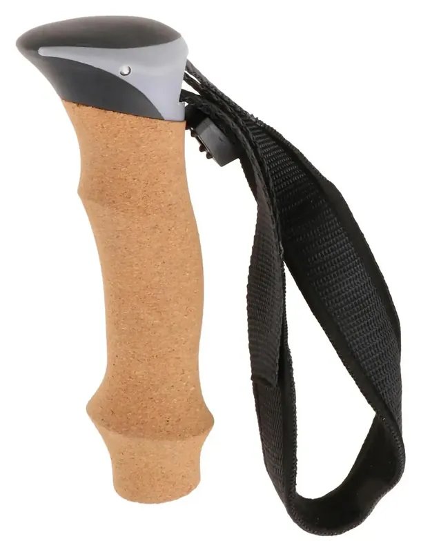 Empuñaduras para bastón de trekking de 18 mm con correa, 14,5 cm