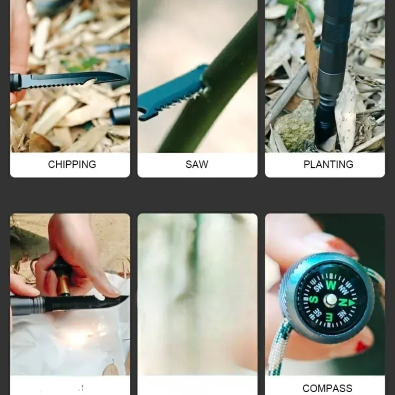 PDI GWOK bastones de trekking compactos y ligeros sistema – vue 6