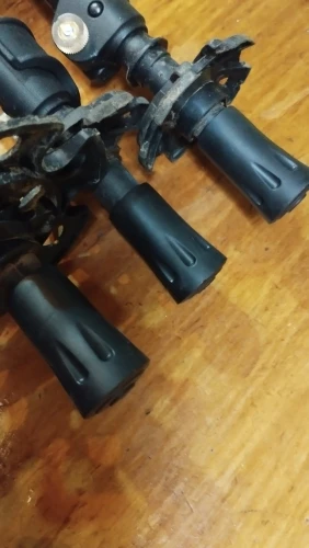 Foto de un comprador: Puntas protectoras de goma para bastones de senderismo