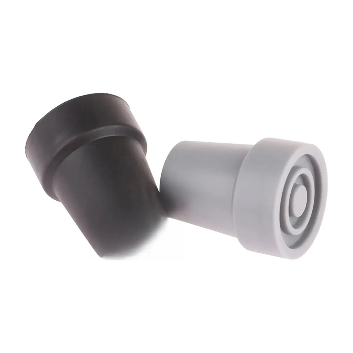 Regatón de goma antideslizante para bastón y muleta, 19 mm – vue 4