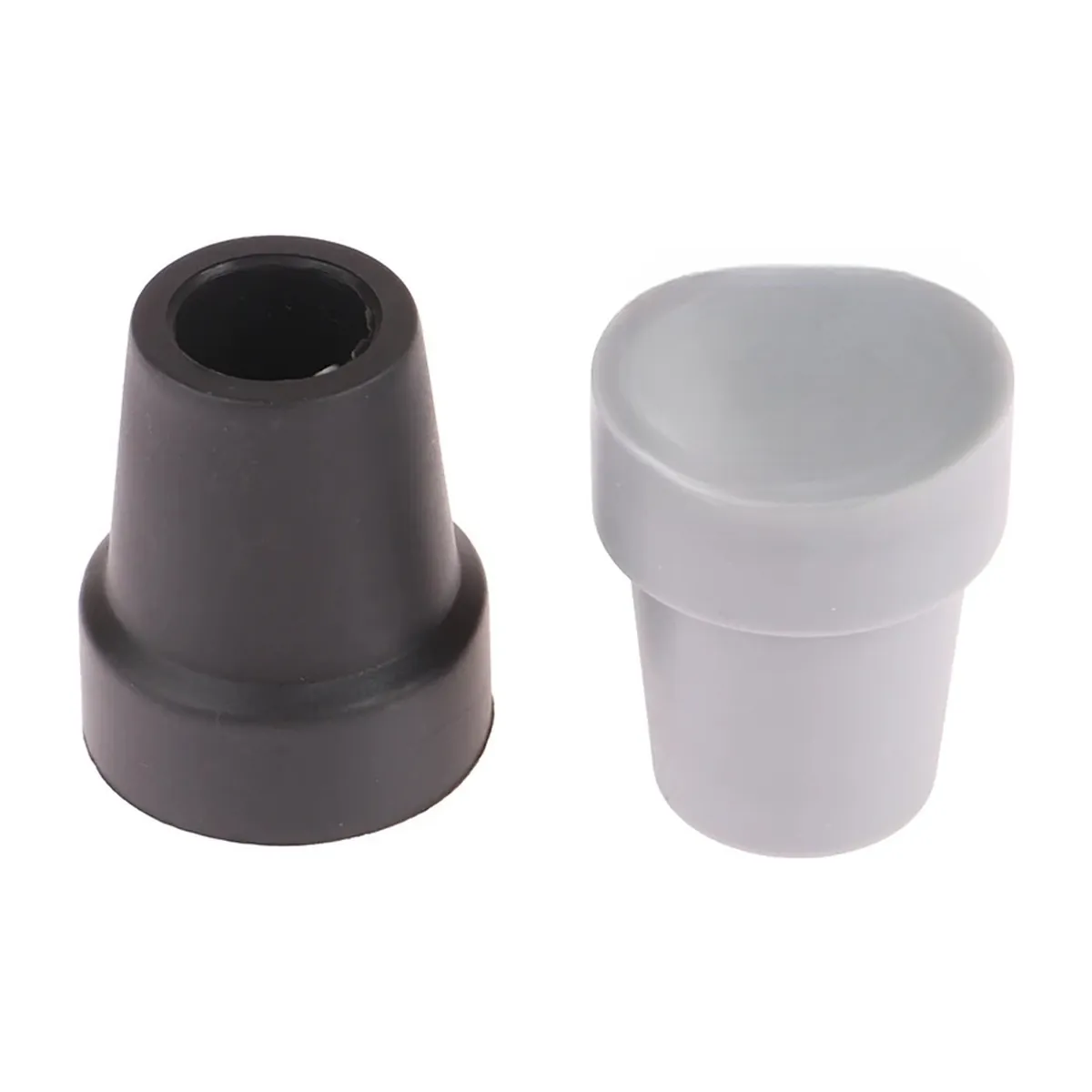 Regatón de goma antideslizante para bastón y muleta, 19 mm – vue 5