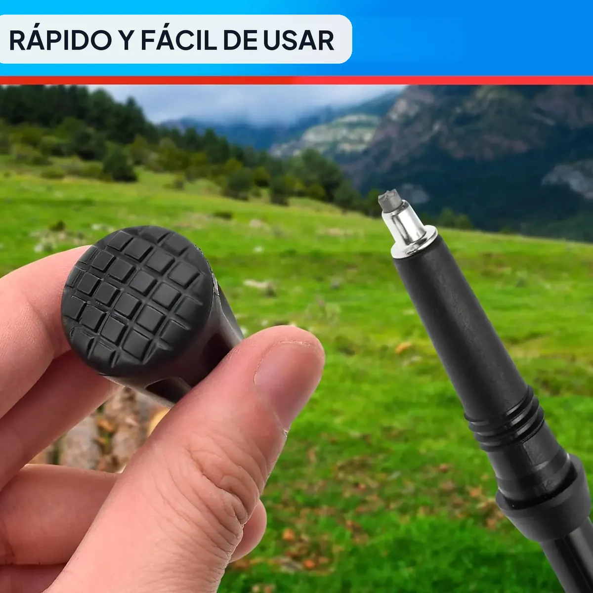 Regatones y puntas para bastón de goma, en 1, 5 o 10 piezas – vue 2