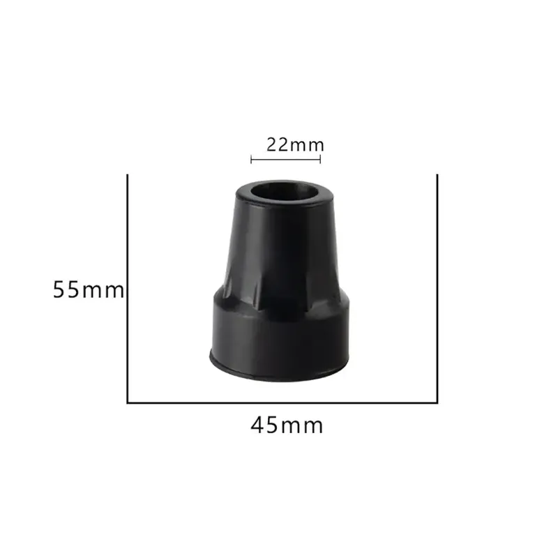 Soporte de bastón de goma estable con punta de – vue 1