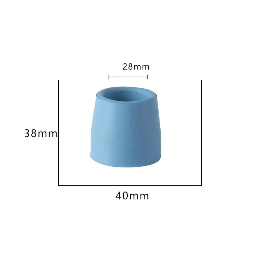 Soporte de bastón de goma estable con punta de – 5-28 mm